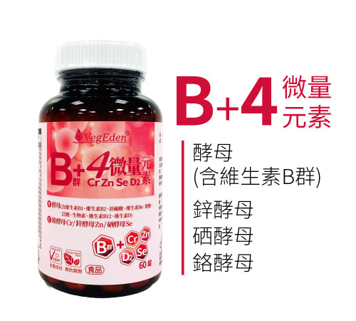 酵母B群+4微量元素錠